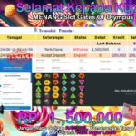 BUKTI JACKPOT SLOT GATES OF OLYMPUS TERPERCAYA DI INDONESIA TGL 16-06-2024