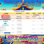 BUKTI JACKPOT SLOT MAHJONG WAYS  TERPERCAYA DI INDONESIA TGL 29-07-2024