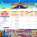 BUKTI JACKPOT SLOT MAHJONG WAYS 2 TERPERCAYA DI INDONESIA TGL 01-08-2024