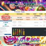 BUKTI JACKPOT SLOT GATES OF OLYMPUS TERPERCAYA DI INDONESIA TGL 11-08-2024