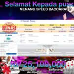 BUKTI JACKPOT LIVE GAMES SPEED BACCARAT 2 TERPERCAYA DI INDONESIA TGL 29-08-2024