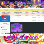 BUKTI JACKPOT SLOT SWEET BONANZA 1000 TERPERCAYA DI INDONESIA TGL 01-09-2024