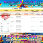 BUKTI JACKPOT SLOT MAHJONG WAYS 2 TERPERCAYA DI INDONESIA TGL 22-09-2024