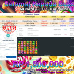 BUKTI JACKPOT SLOT SUGAR RUSH  TERPERCAYA DI INDONESIA TGL 25-09-2024