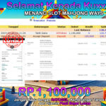 BUKTI JACKPOT SLOT MAHJONG WAYS TERPERCAYA DI INDONESIA TGL 18-09-2024