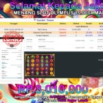 BUKTI JACKPOT SLOT OLYMPUS 15.000X MANIA TERPERCAYA DI INDONESIA TGL 01-10-202