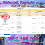 BUKTI JACKPOT SLOT MAHJONG WAYS TERPERCAYA DI INDONESIA TGL 07-09-2024