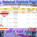 BUKTI JACKPOT SLOT WILD BOUNTY SHOWDOWN TERPERCAYA DI INDONESIA TGL 23-10-2024