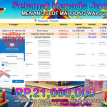 BUKTI JACKPOT SLOT MAHJONG WAYS 2 TERPERCAYA DI INDONESIA TGL 27-10-2024