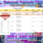 BUKTI JACKPOT SLOT MAHJONG WAYS TERPERCAYA DI INDONESIA TGL 18-10-2024