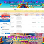 BUKTI JACKPOT SLOT MAHJONG WAYS TERPERCAYA DI INDONESIA TGL 18-10-2024