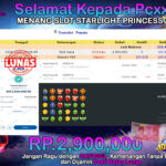 BUKTI JACKPOT SLOT STARLIGHT PRINCESS 1000 TERPERCAYA DI INDONESIA TGL 02-10-2024